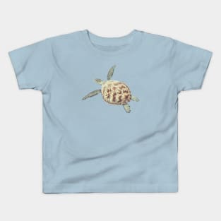 Green Sea Turtle Kids T-Shirt